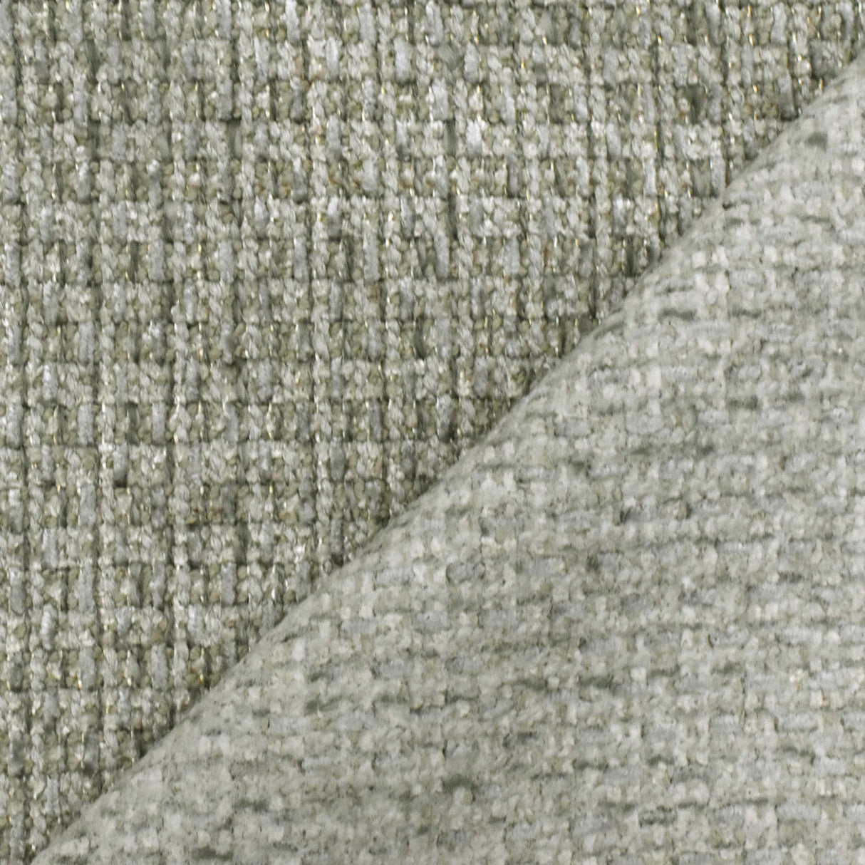 1 Yard Dusty Taupe Beige Texture Chenille Dobby Woven Decorating Fabric Upholstery 58 Inches Width