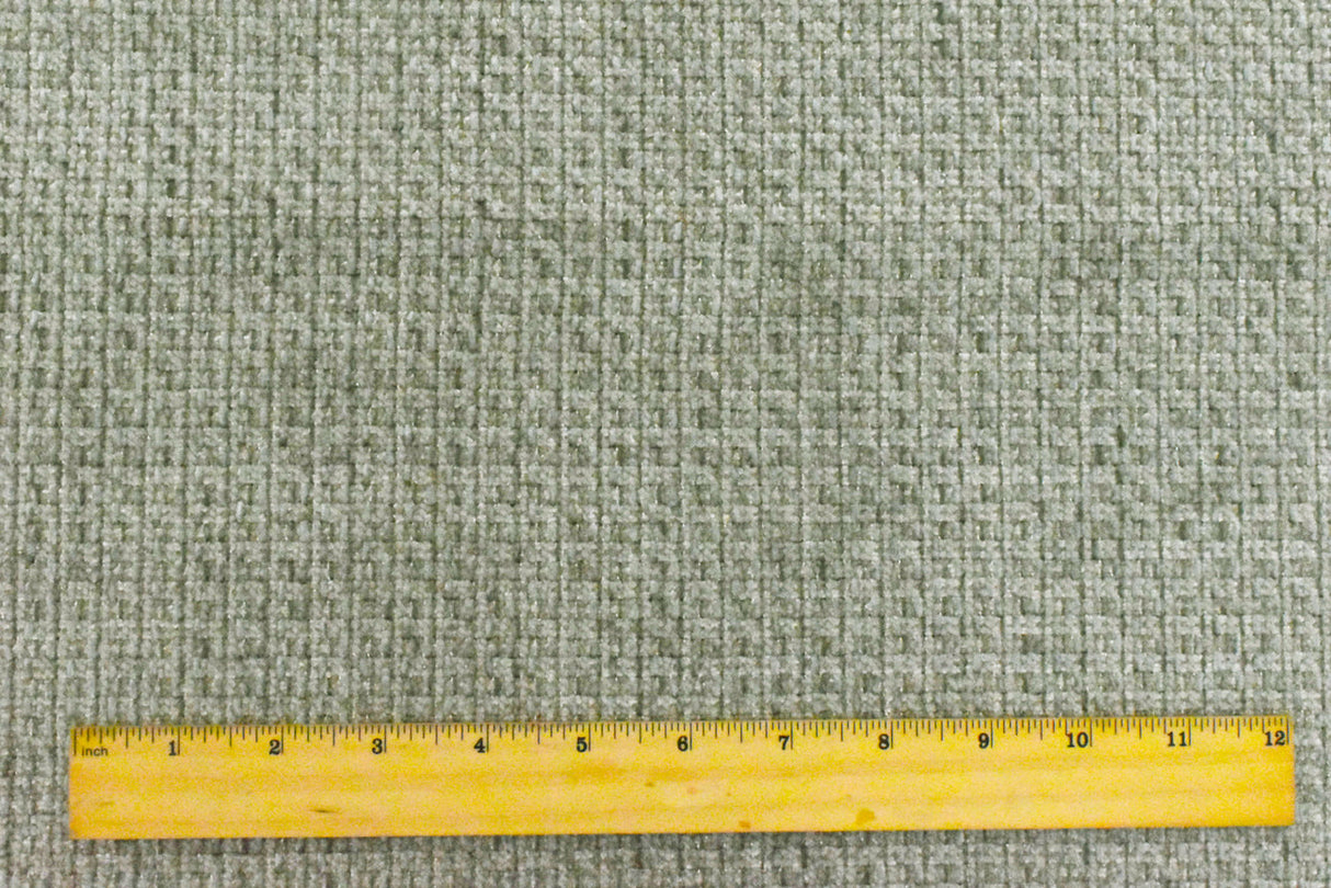 1 Yard Dusty Taupe Beige Texture Chenille Dobby Woven Decorating Fabric Upholstery 58 Inches Width