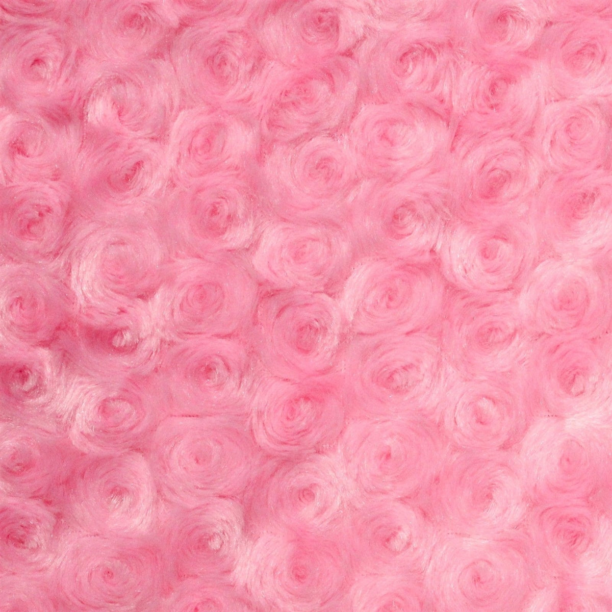 Swirl Rosebud Faux Fur 1 Yard Fabric 100% Polyester, 60″ Wide, 450 GSM Ultra Soft Plush Material