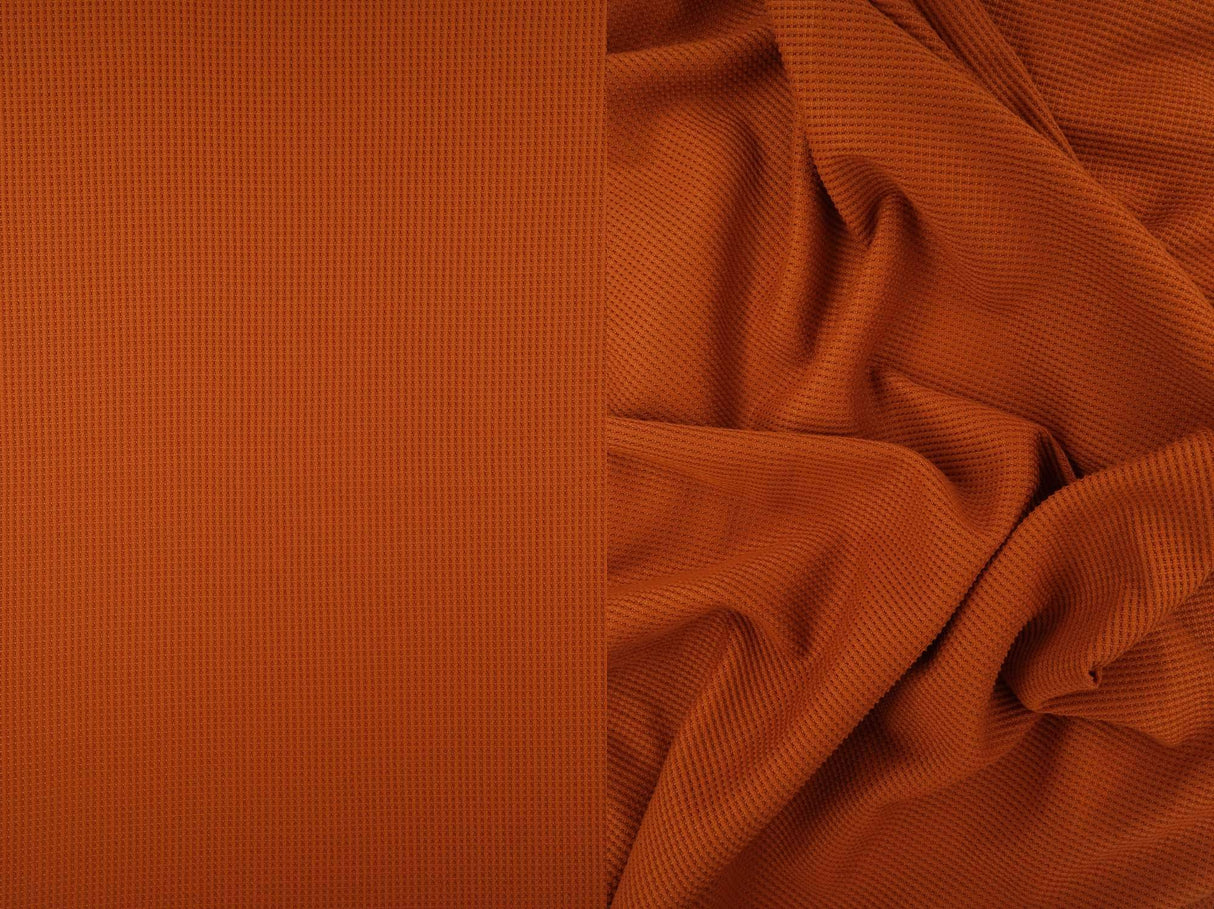 Solid Yummy Thermal Knit Fabric Soft, Stretchy & Textured 58/60" Wide