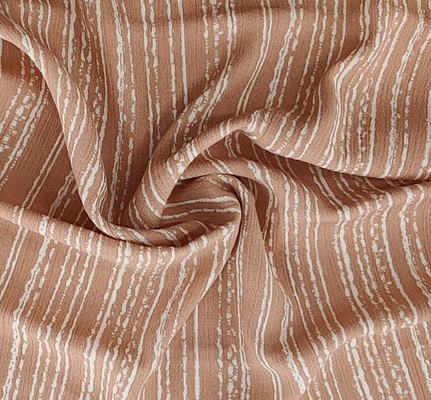 1 Yard Rayon Crinkle Fabric for Dresses Skirts Blouses Scarves and Lightweight Apparel 52 Inch Width