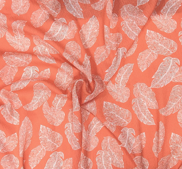 1 Yard Rayon Crinkle Fabric for Blouses Dresses Skirts Event Decor and Lightweight Apparel 52 Inch Width
