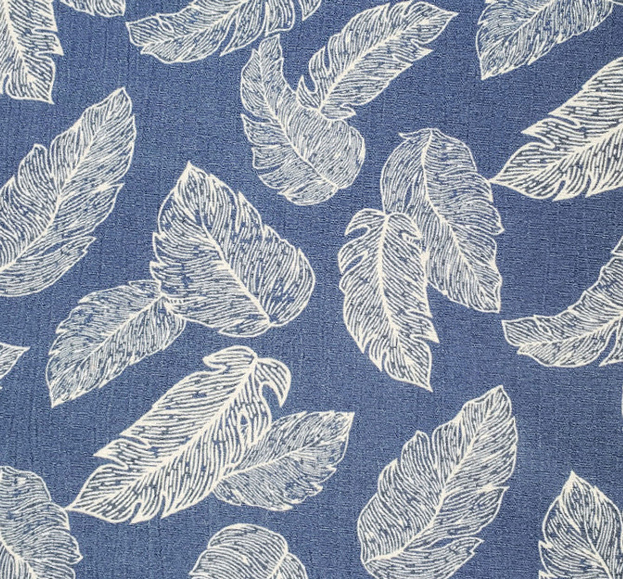 1 Yard Rayon Crinkle Denim Ivory Woven Fabric, 50/52? Wide 100% Rayon