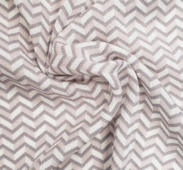 1 Yard Gray Rayon Crinkle Apparel Fabric 50/52 inches Width