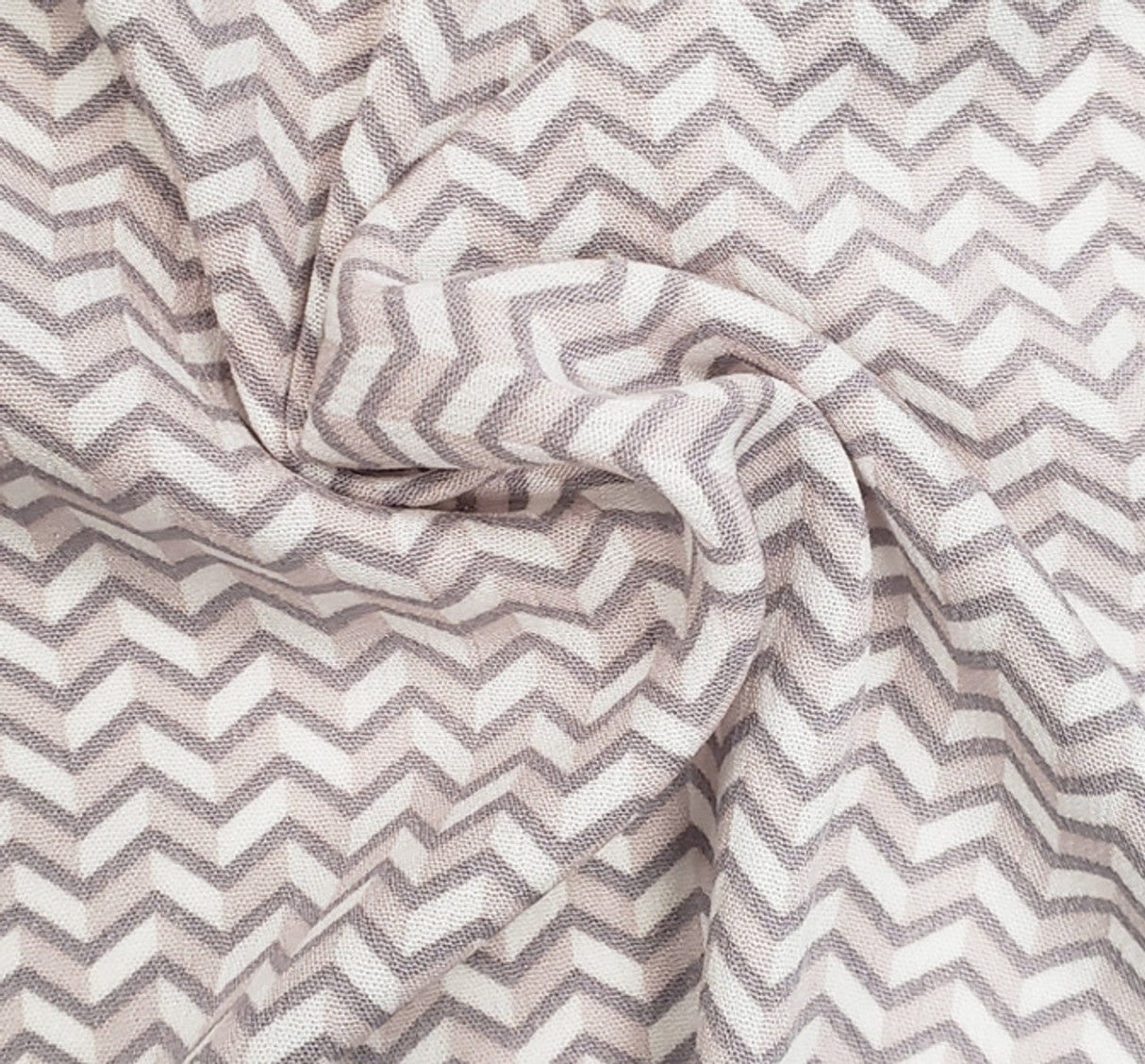 1 Yard Rayon Crinkle Gray Woven Fabric, Elegant Soft 50/52″ Wide 100% Rayon