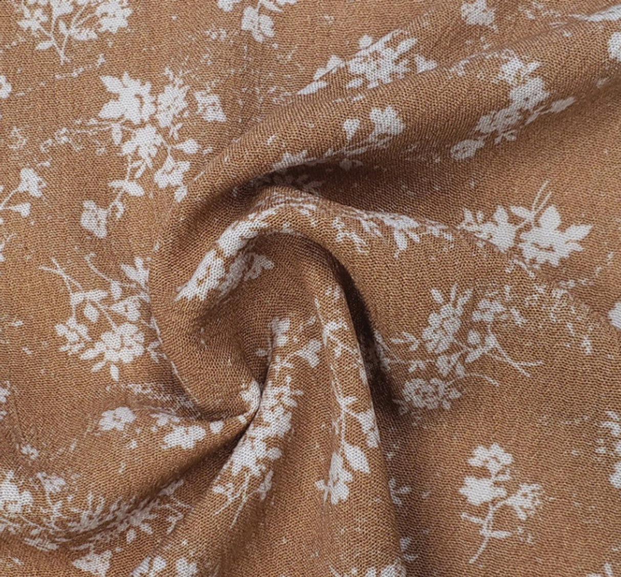 1 Yard Rayon Crinkle Sandstone Woven Fabric, 50/52" Wide 100% Rayon