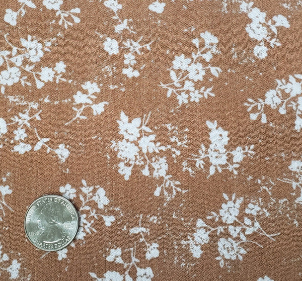 1 Yard Rayon Crinkle Lightweight Textured Fabric for Blouses Dresses and Skirts 50/52' Width