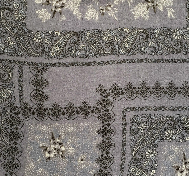 1 Yard Dune Rayon Crinkle Fabric Soft and Airy Textile for Blouses Dresses 50/52 Inch Width