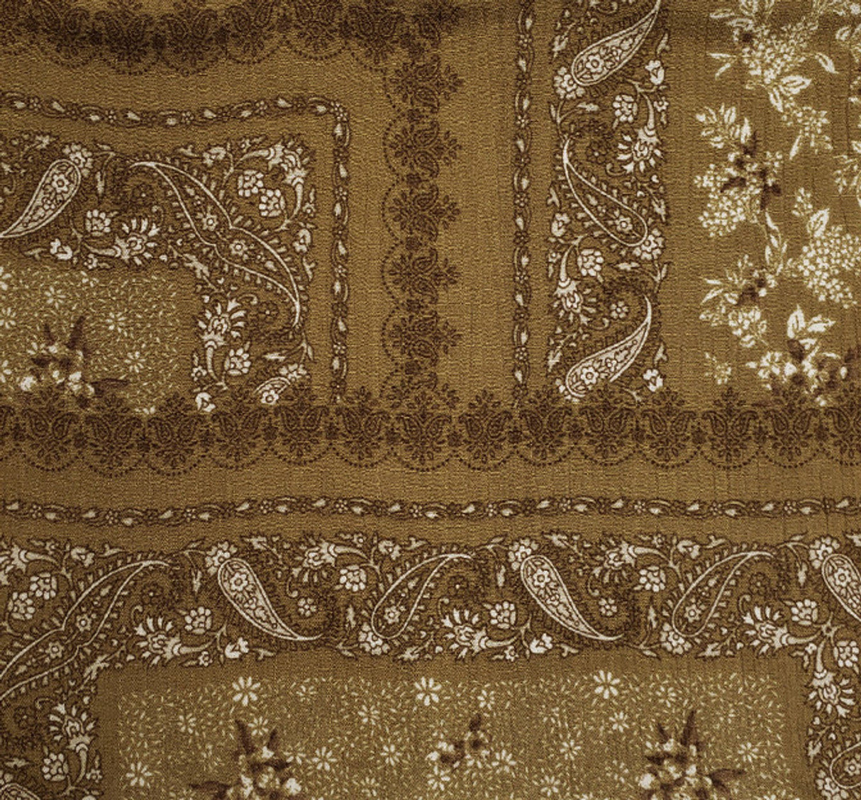 1 Yard Mustard Gold Rayon Crinkle Fabric Soft 50/52" Wide Woven Crepon