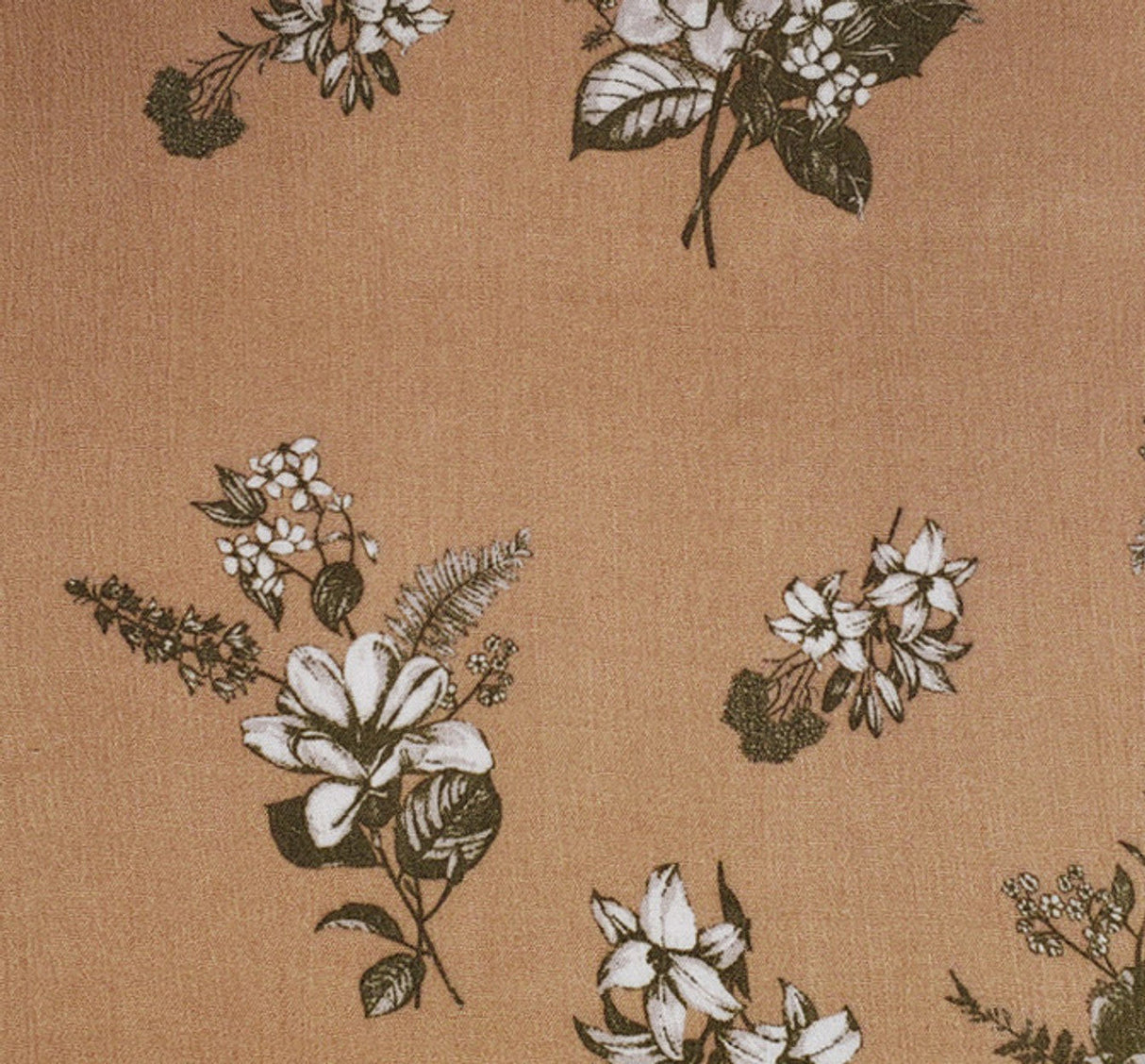 1 Yard Rayon Crinkle Sandstone Crepon Apparel Fabric, Lightweight, Textured, 50/52” Wide