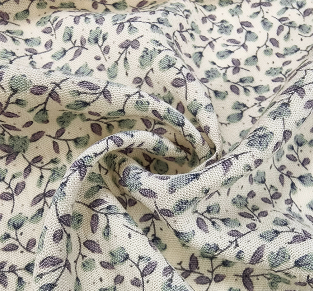 1 Yard Ivory Desert Sage Rayon Crepon Fabric Lightweight Woven Textured Pleated Apparel Width 50/52"