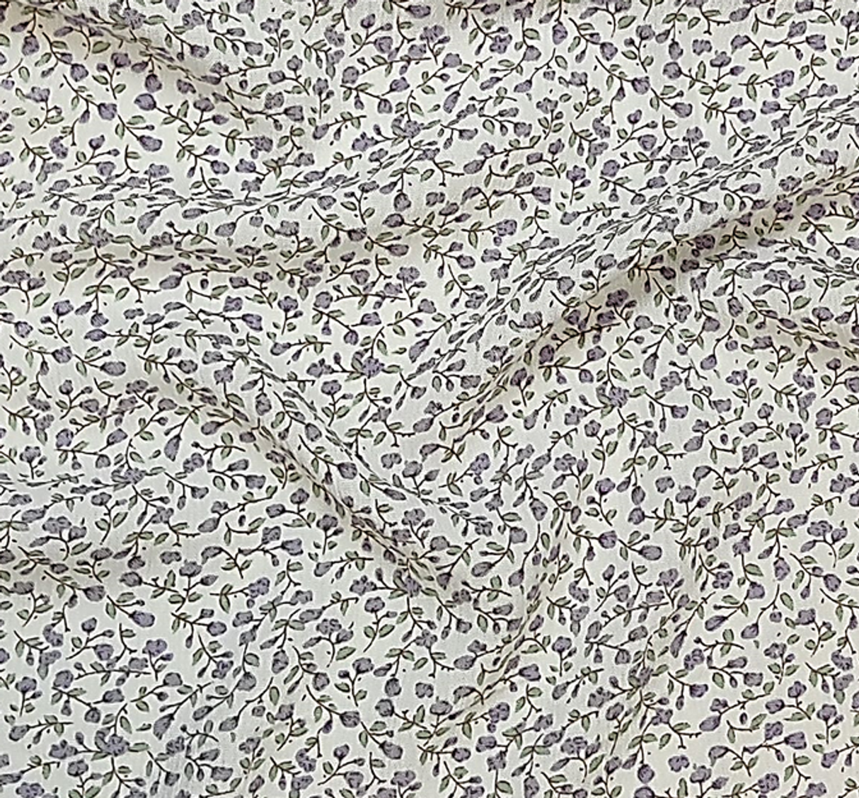 1 Yard Lilac Sage Rayon Crepon Fabric Soft Lightweight Draping Apparel Width 52/53"