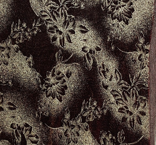 1 yard Red & Gold Foil Mesh Fabric 56/58" Wide Lightweight Polyester for Décor, Costumes & Events