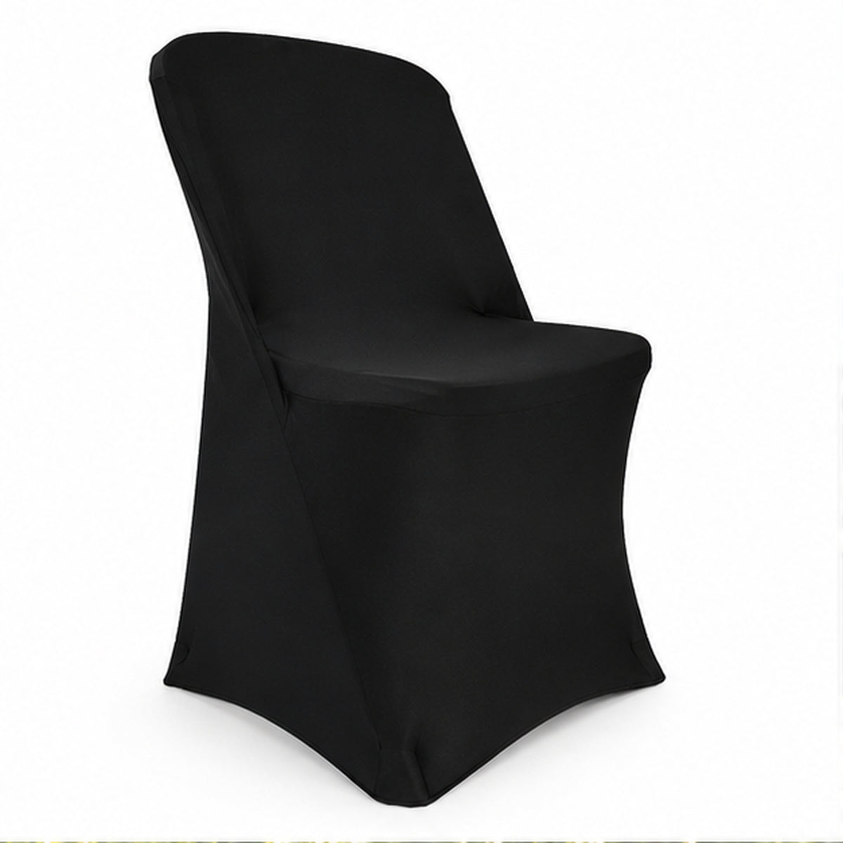 Black Premium Spandex Lifetime Folding Chair Cover 220 GSM 1pc