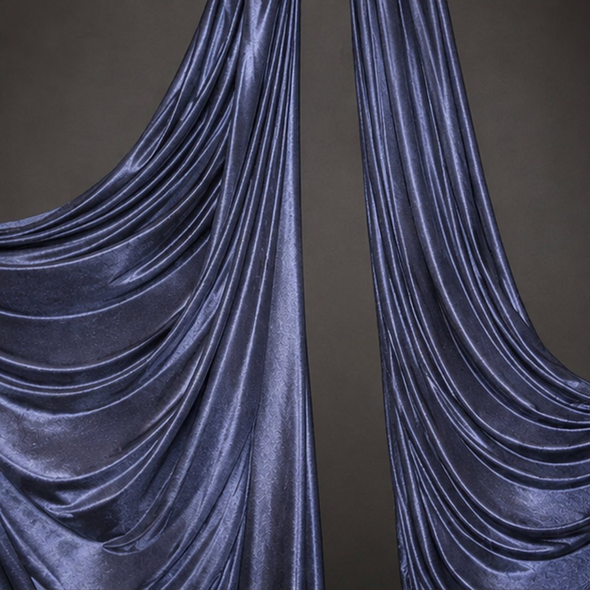 Navy Blue Low Stretch Polyester Fabric Extra Wide 108/120 Inch