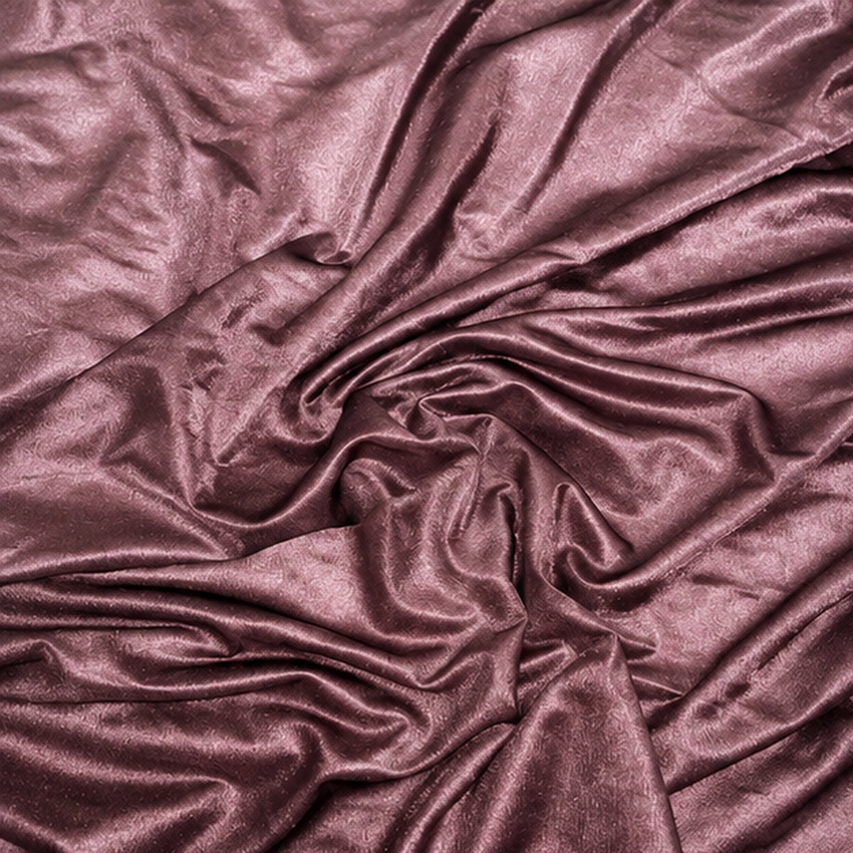 Plum Low Stretch Polyester Tricot Fabric 108/120 Inch Yard
