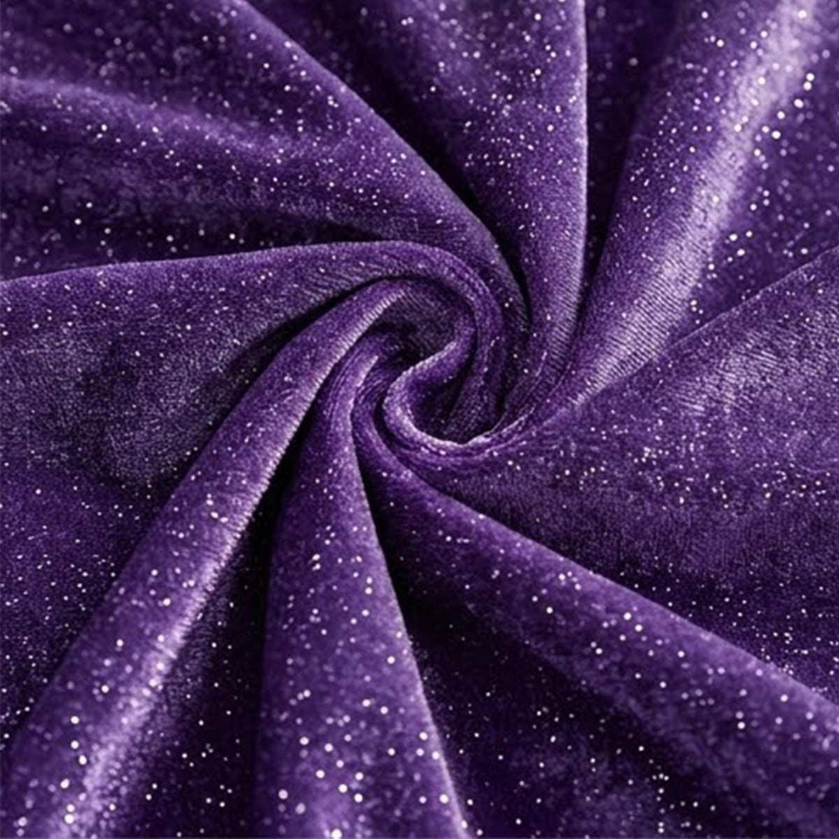 Glitz Sequin Round Tablecloth 90 Inch Sparkle Polyester Cover