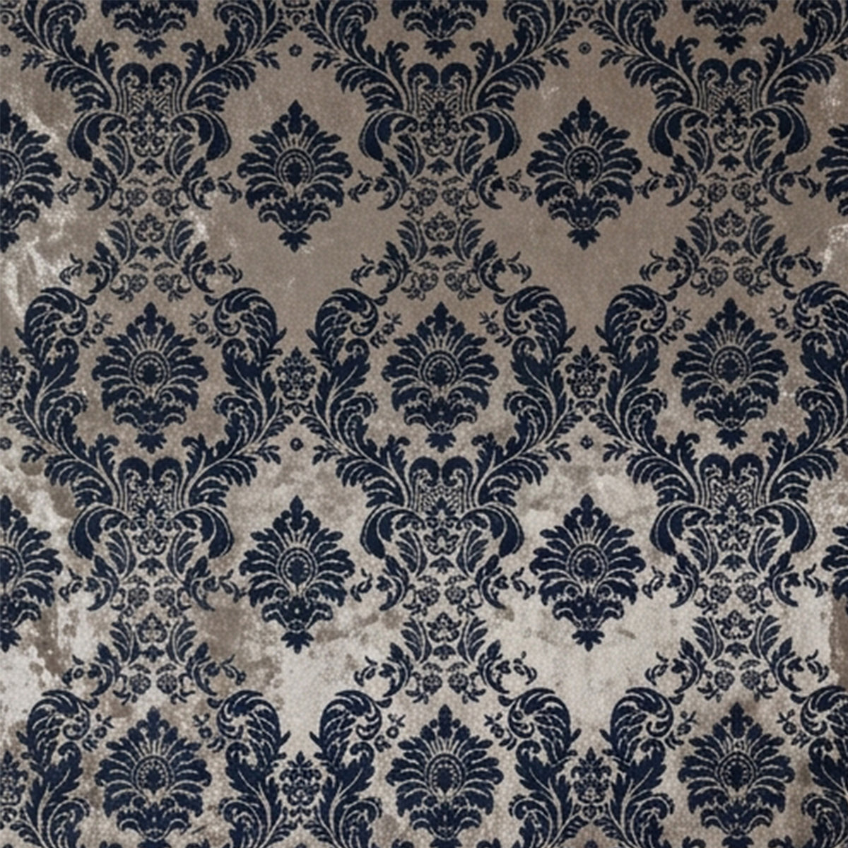 Velvet Flocked Damask Taffeta Fabric for Dresses Decor by Yard