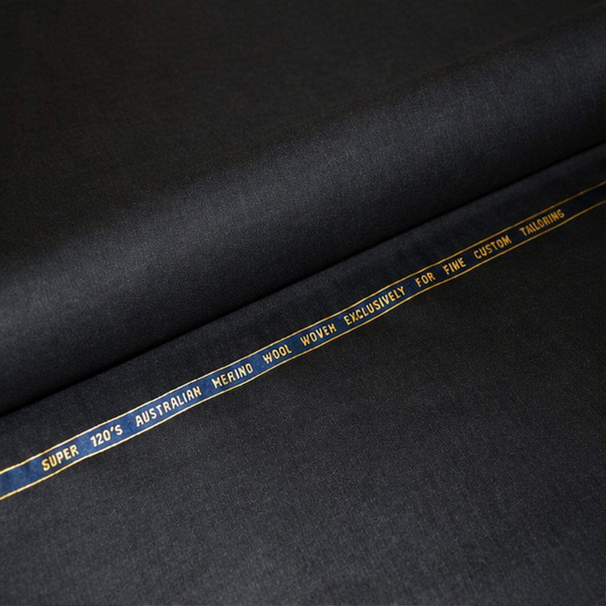 Charcoal Super Merino Wool Fabric 58/60in Width by the Yard Soft