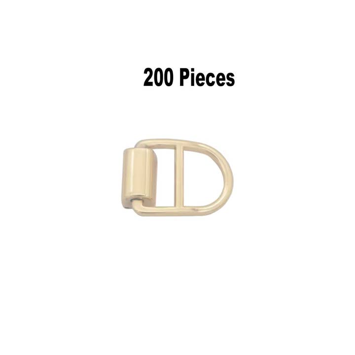 Zinc Alloy Handbag Side Clip D Ring Strap Connector Buckle