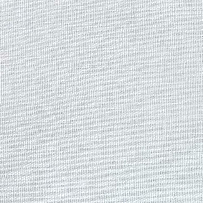 1 Yard White Linen Cotton Blend Fabric, Lightweight Solid Woven Textile 54 Inches Wide