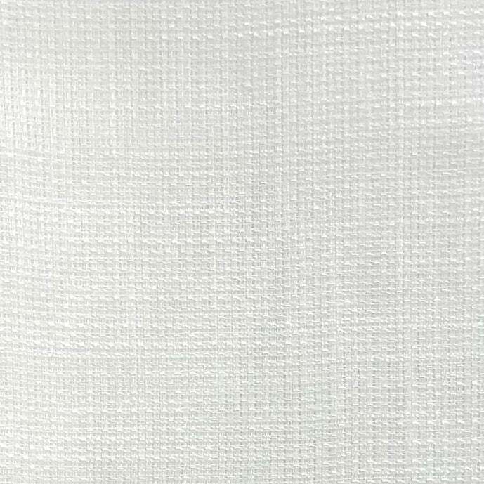 1 Yard White Linen Rayon Mesh Breathable Apparel Fabric 60" Width