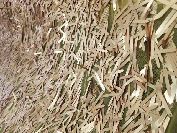 1 Yard Gold Teardrop Sequin Mesh Fabric Black Base for Dresses Prom Events 52 Inch Width