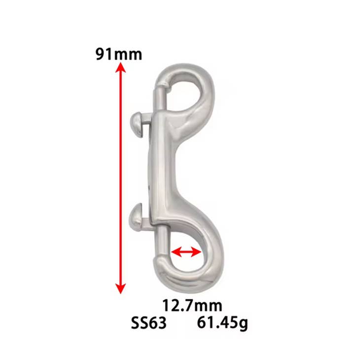 Stainless Steel Spring Hook for Bag Strap
