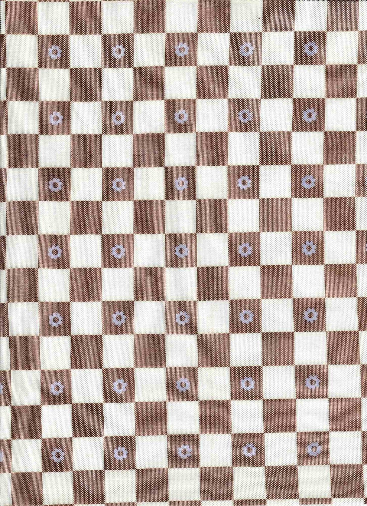 1 Yard Flower Checker Mesh Knit Fabric Lightweight Stretch 54 Inches Wide