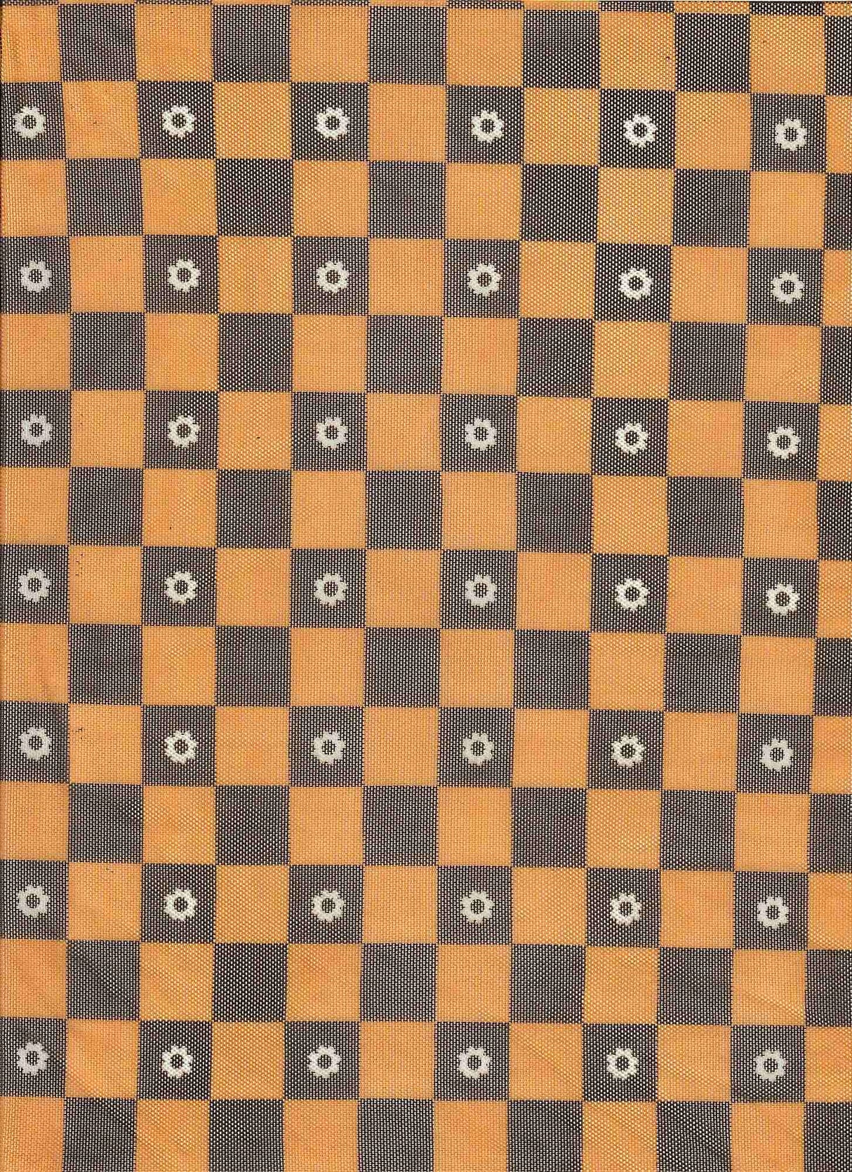 1 Yard Polyester Spandex 80 GSM Mesh Fabric Flower Checker Print Lightweight Soft Stretch 54" Width