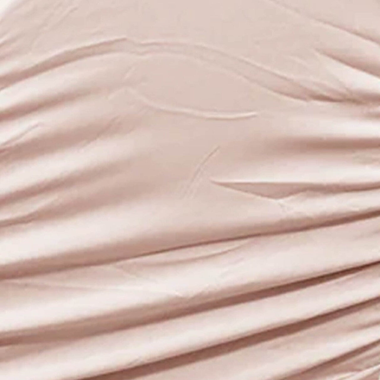 1 Piece Blush Pink & Rose Ruffle Chair Cover Rouge Spandex Banquet Style