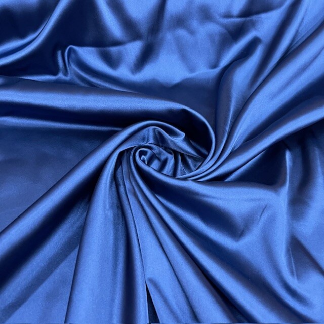 1 Yard 60” Stretch Charmeuse Satin Fabric – 195 GSM, Silky 2 Way Stretch for Bridal, Evening Dresses & Event Décor (97% Polyester, 3% Spandex)