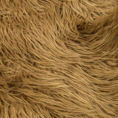 1 Yard Luxurious Mongolian Long Pile Faux Fur Fabric 58"/60" Width