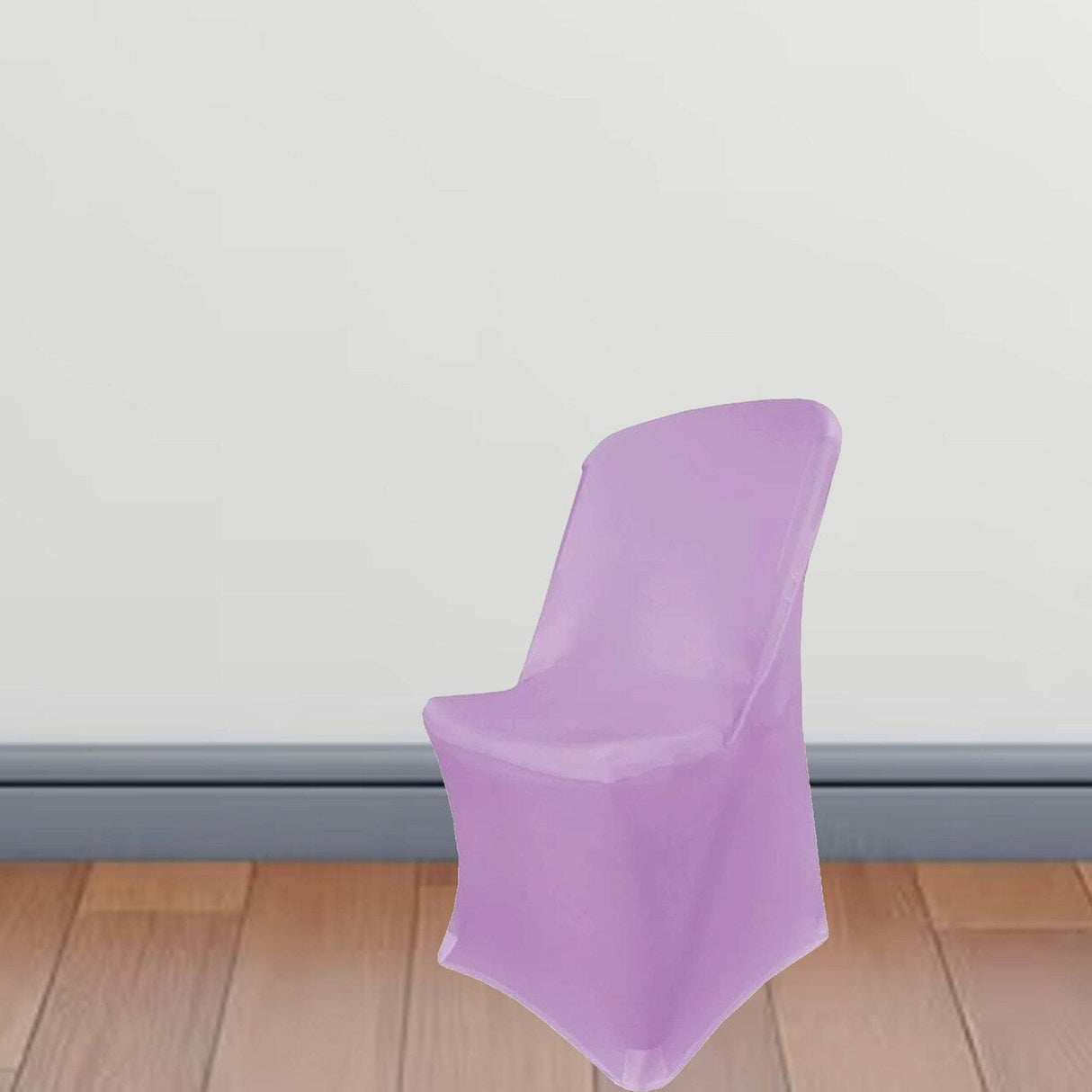 1 Piece Turquoise Premium Spandex Folding Chair Cover Fits Lifetime Chairs, Machine Washable