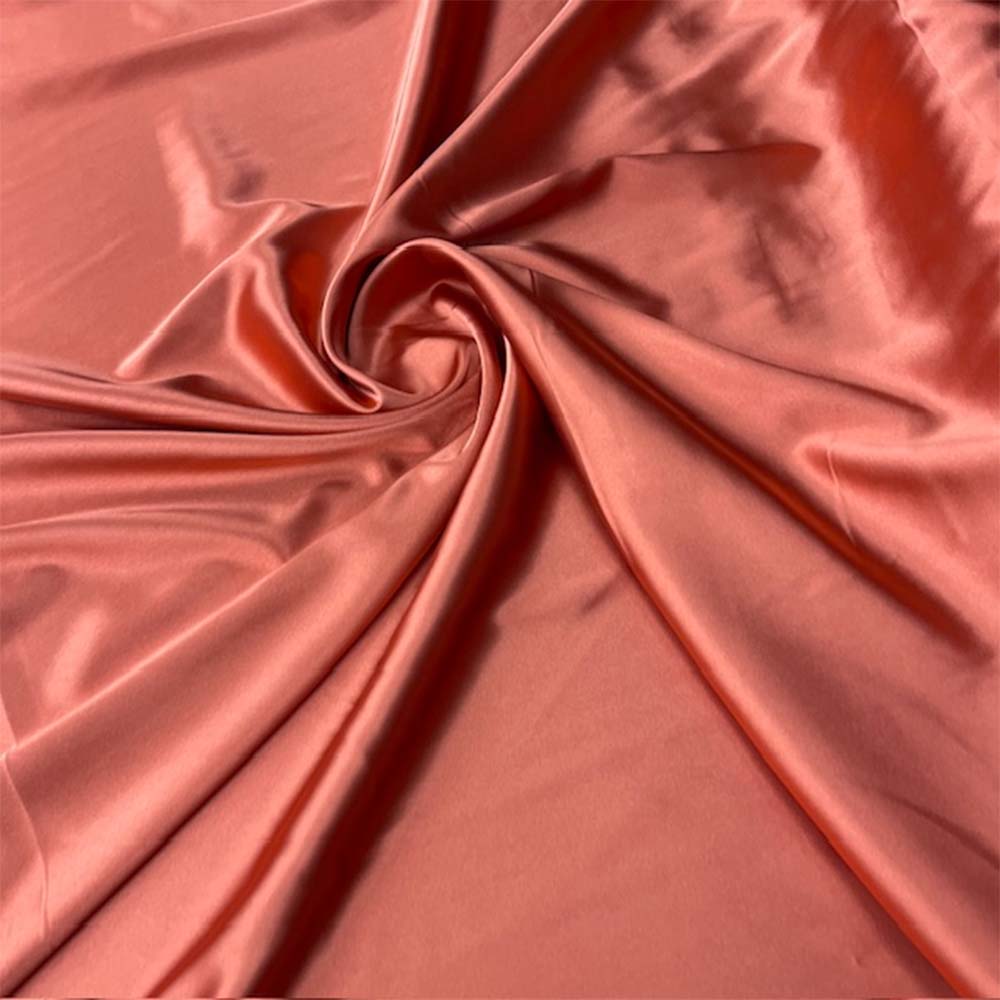 1 Yard Premium 250 GSM Bridal Stretch Satin Fabric Glossy Soft Material for Gowns 60 Inch Width 100% Polyester