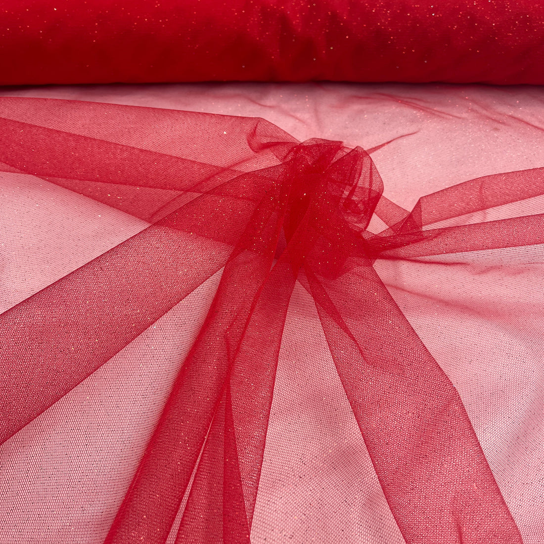 1 Yard 60" Wide Glitter Mesh Fabric Perfect for Bridal, Quinceanera & Dance Costumes