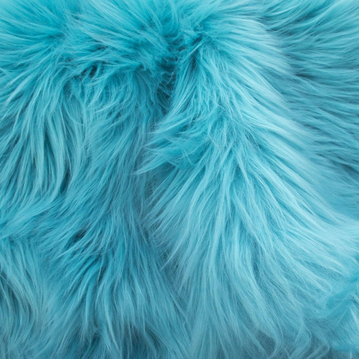 1 Yard Shaggy Faux Fur Fabric – 100% Polyester, 60" Wide Long Pile Plush Fur