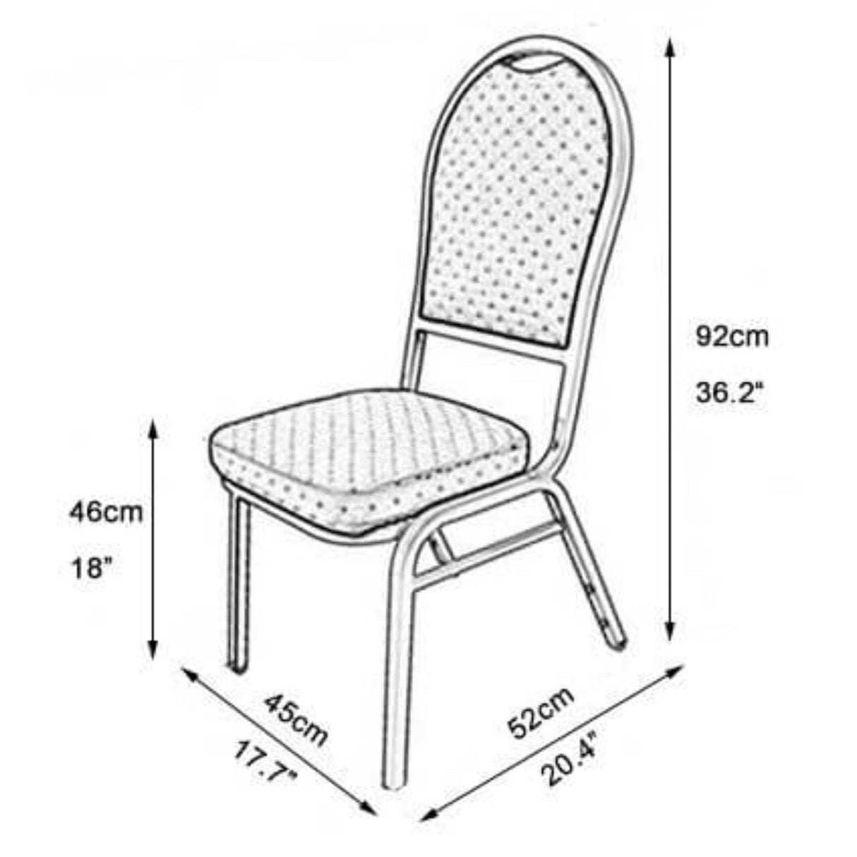 1 Piece Fuchsia Versailles Damask Jacquard Polyester Banquet Chair Cover