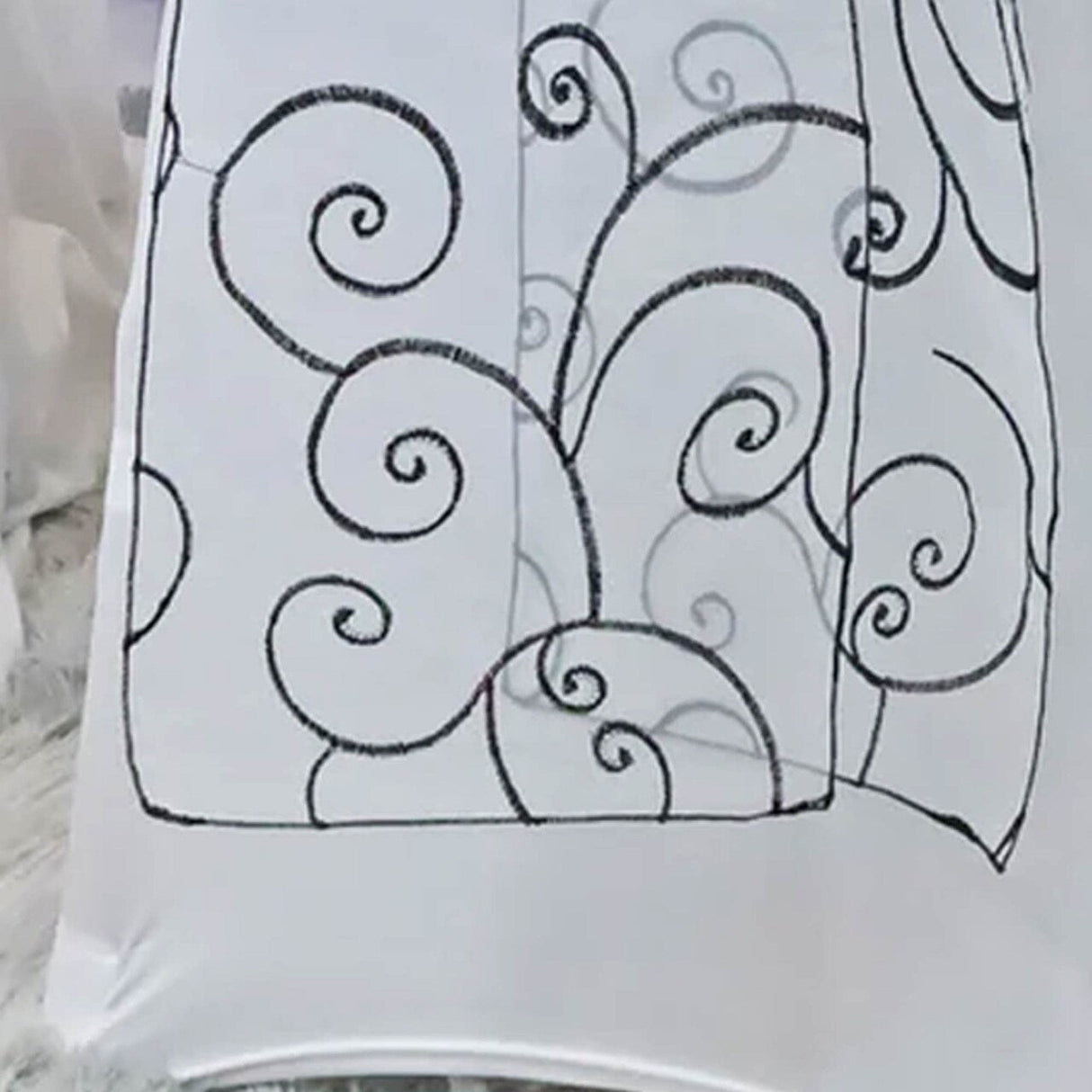 10 Pieces White Or Black Embroidered Organza Chair Sashes 8"x108" Elegant Wedding & Event Decor