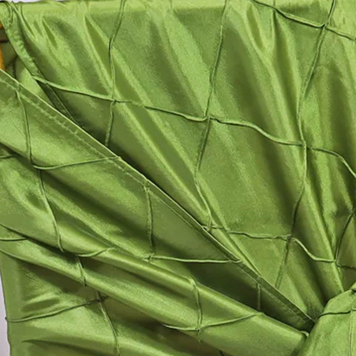 10 Pieces Classic Navy Blue Pintuck Taffeta Chair Sashes 9.5 x 108 Inches