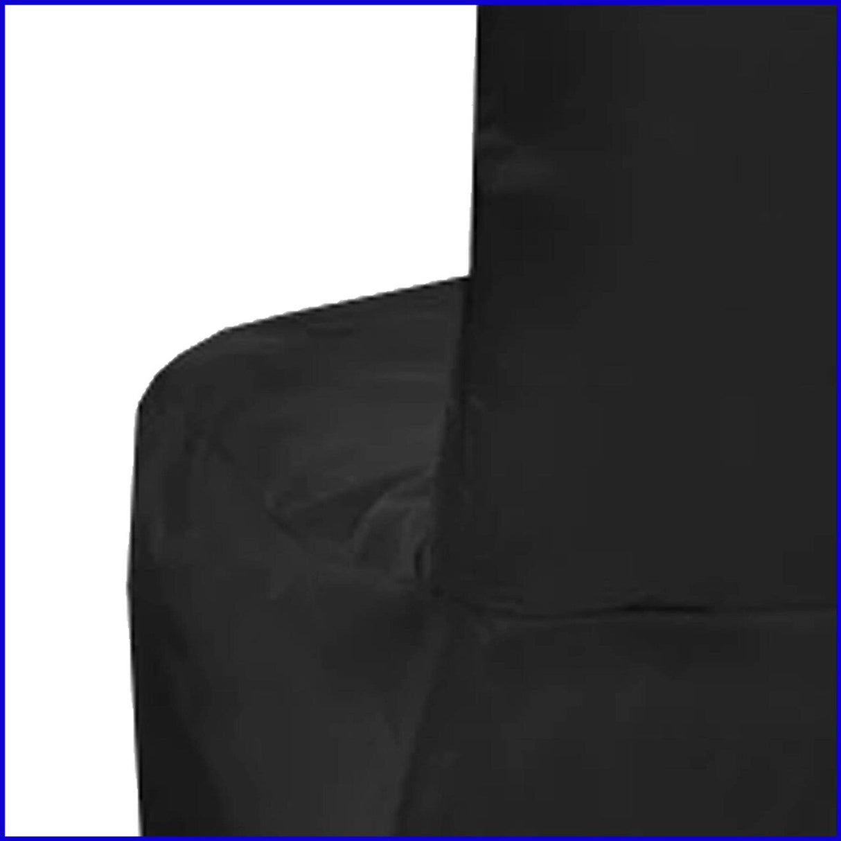 1 Piece Black Lamour Satin Banquet Chair Cover, Elegant Event Chair Slipcover