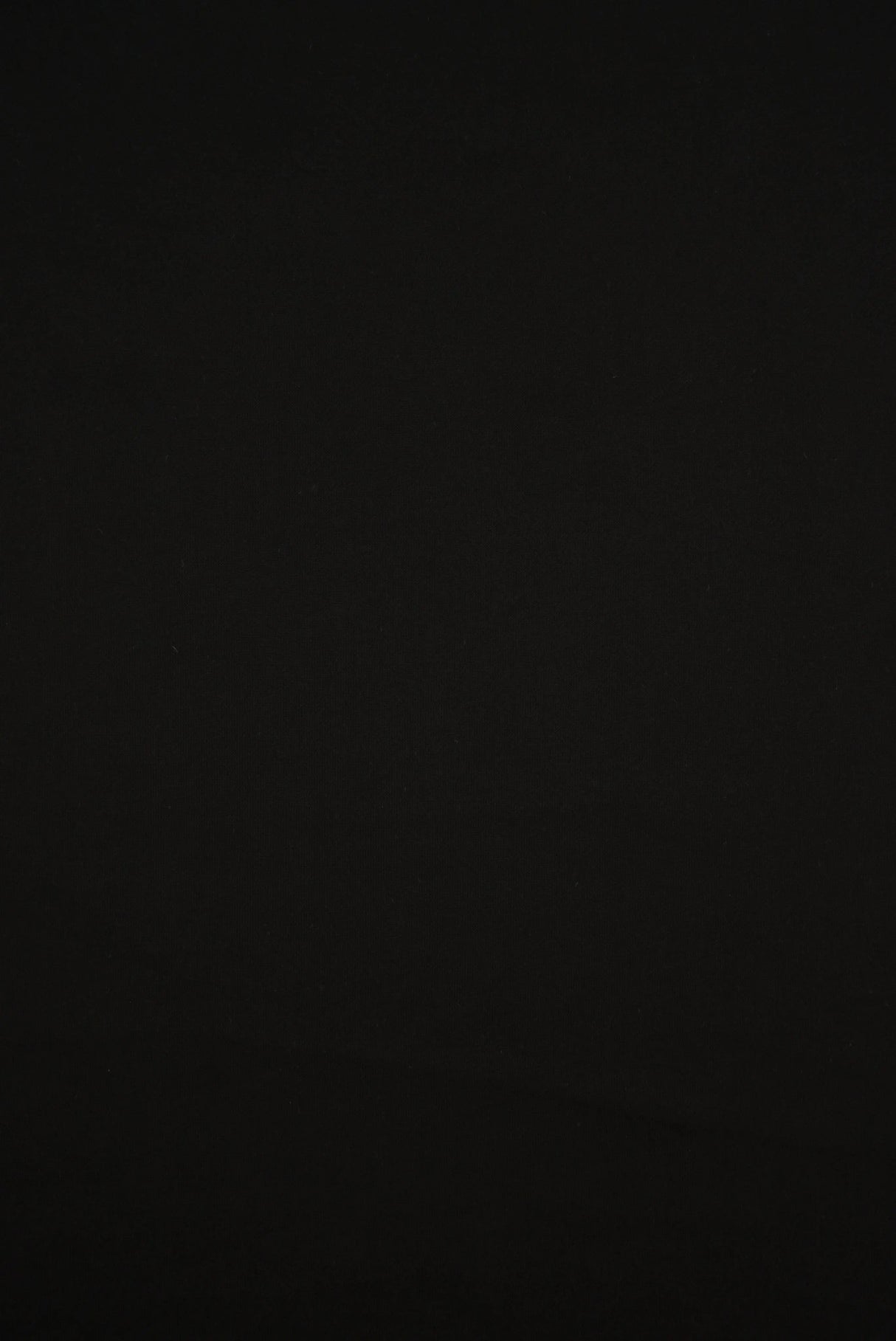 Poly Span Techno Fabric 1 Yard Black Smooth Stretch Medium Weight 58/60" Wide