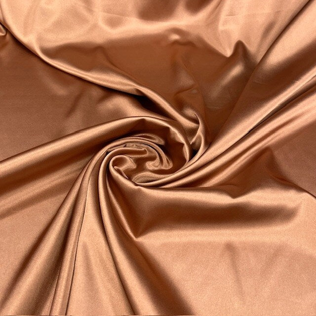 1 Yard 60” Stretch Charmeuse Satin Fabric – 195 GSM, Silky 2 Way Stretch for Bridal, Evening Dresses & Event Décor (97% Polyester, 3% Spandex)