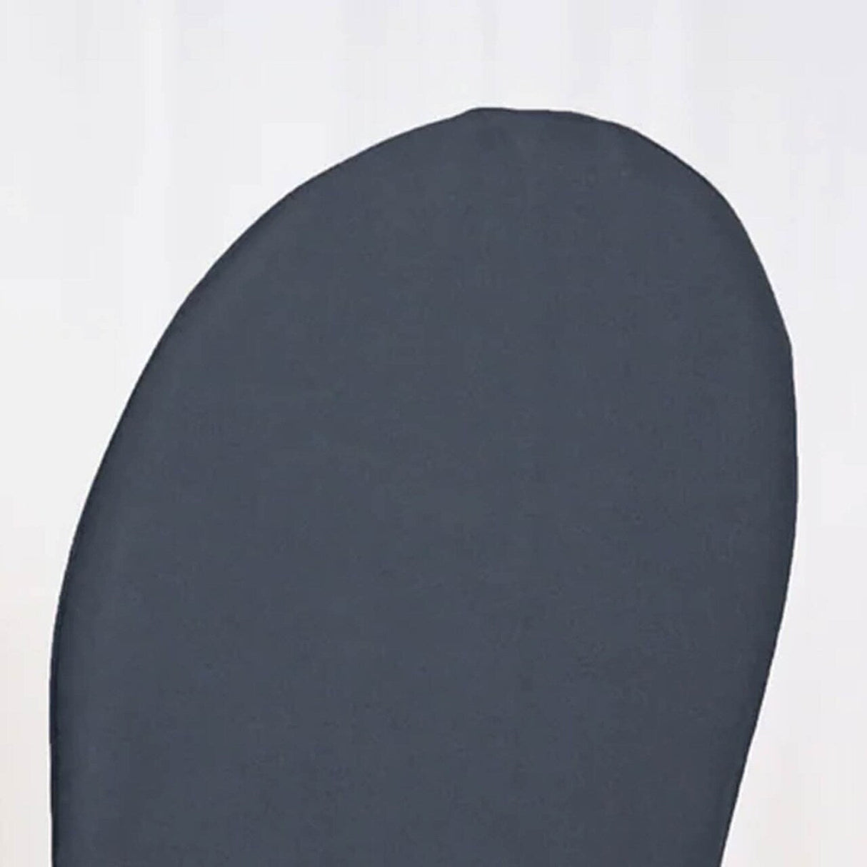 1 Piece Pewter Charcoal Chair Cover, Polyester Banquet Slipcover for Events