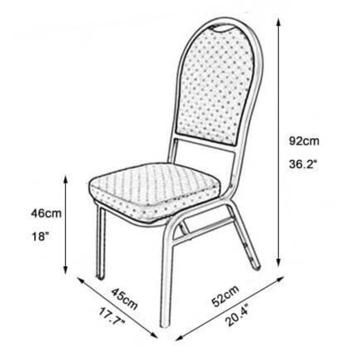 1 Piece Elegant Marquis Damask Jacquard Chair Wrap Ivory