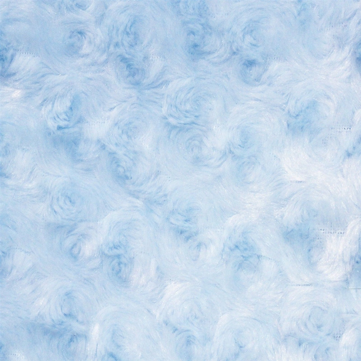 Swirl Rosebud Faux Fur 1 Yard Fabric 100% Polyester, 60″ Wide, 450 GSM Ultra Soft Plush Material