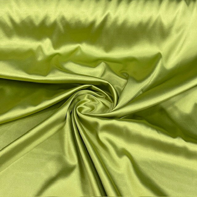 1 Yard 60” Stretch Charmeuse Satin Fabric – 195 GSM, Silky 2 Way Stretch for Bridal, Evening Dresses & Event Décor (97% Polyester, 3% Spandex)