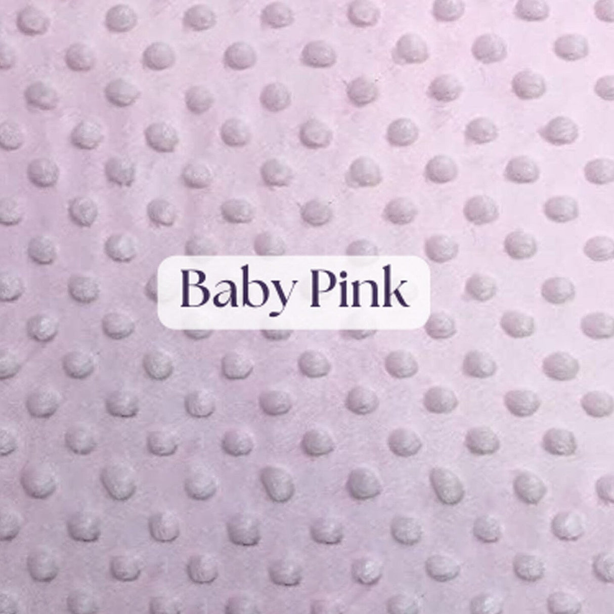 1 Yard Ultra Soft Minky Dot Fleece Plush Fabric 100 Percent Polyester for Crafts 60 Inch Width