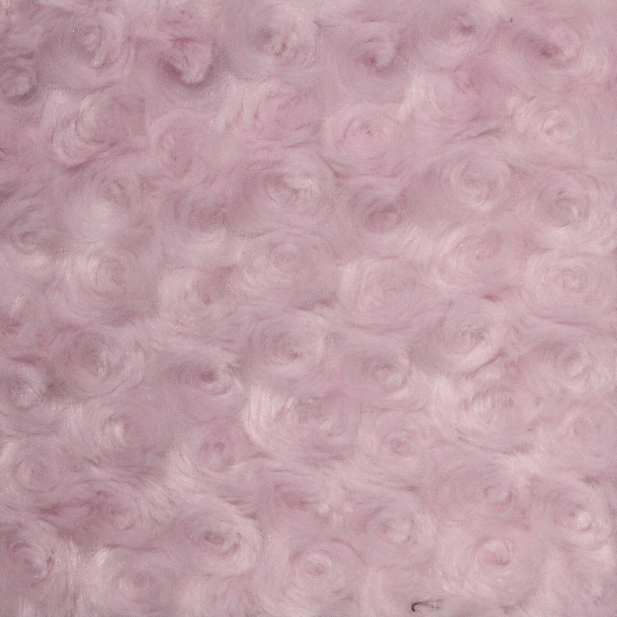 1 Yard Rosebud Minky Fabric 100% Polyester Plush Textured Soft Material for Blankets 60 Inch Width