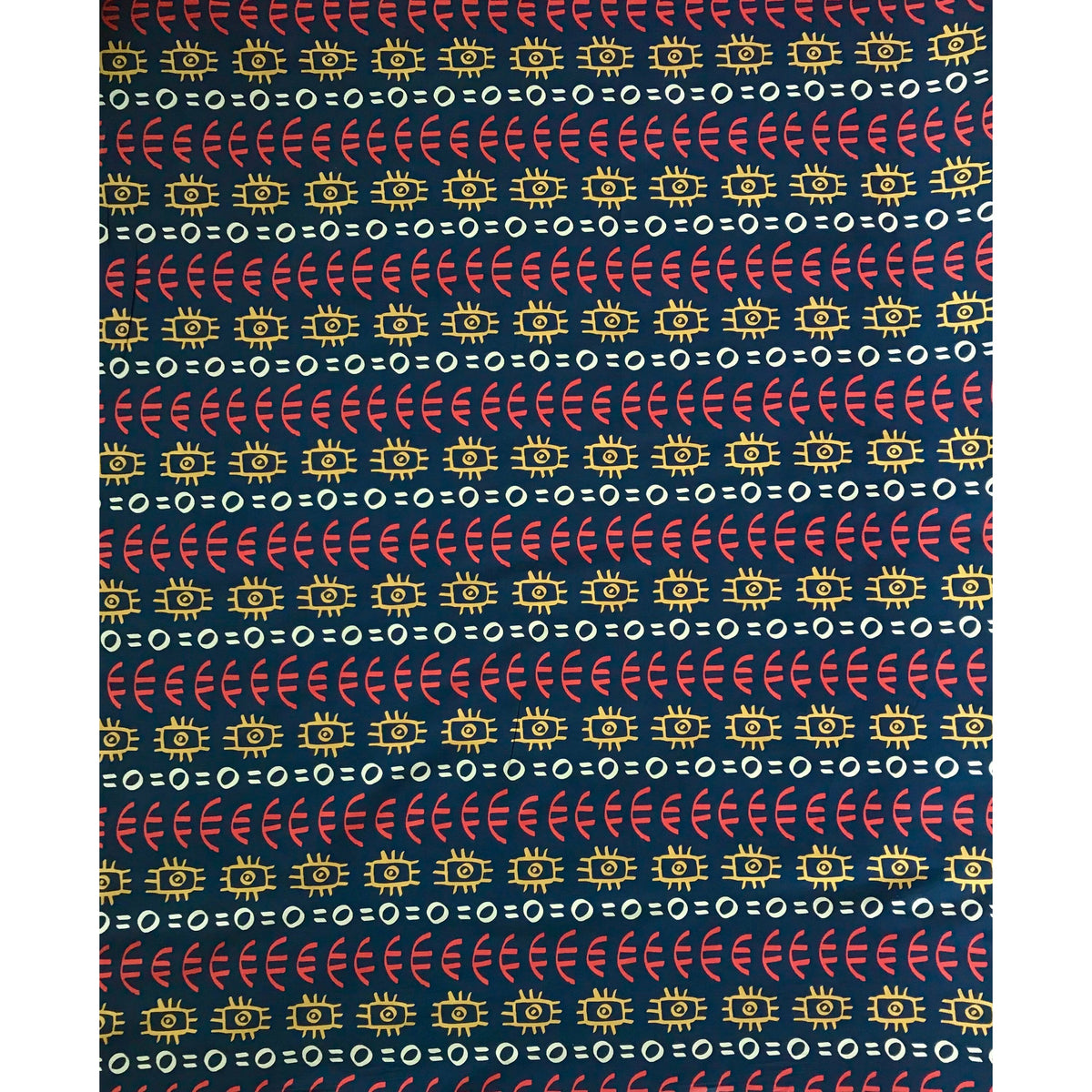 2 Yard African Print Stretch Cotton Satin Fabric Soft Lightweight 58 Inch Width